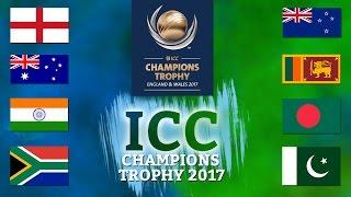 ICC Champions Trophy 2017 -  Matches Schedule Fixtures Venues