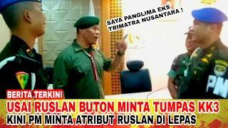 POLISI MILITER RAZIA ATRIBUT MILITER KAPTEN RUSLAN BUTON PRAJURIT TANGGUH PRAJURIT HANDAL