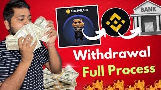 Hamster Kombat Coins Withdrawal In Binance Full Process  Hamster kombat withdrawal process