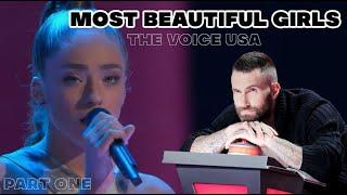 Most Beautiful Girls - the voice USA - all time part one