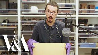 ASMR at the museum  Unboxing an Edwardian photographic enlarger  V&A