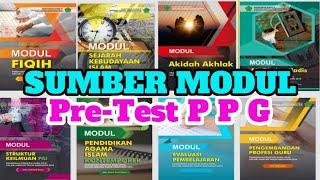 ini dia Sumber Modul Materi Pretest PPG Guru PAI 2022