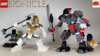 DESTINY BIONICLE GWP G3 Brick Built Makuta Takanuva Ahkmou Custom Action Figure Review Toa Hero Fun