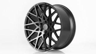 TSW Alloy Wheels- Vale in Matte Black with Gloss Black Face