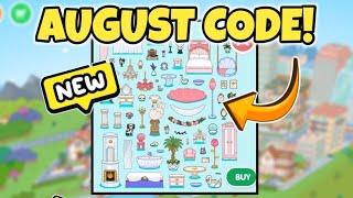 AUGUST CODE FREE FURNITURE PACK FREE CODE TOCA BOCA