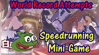 Speedrunning Mini-game in Blue Archive New event for a bit