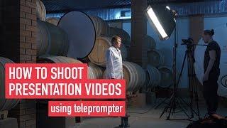 How to shoot presentation videos using PIXAERO Mobus teleprompter
