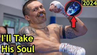 USYK LOOKS SCARY  Training for Tyson Fury Fight 2024