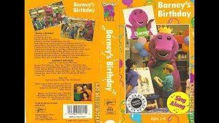 Barneys Birthday 1992 VHS full in HD