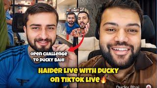 Haider Shah Live Match With Ducky Bahi   Rajab Butt Open Challenge To Ducky Bahi 