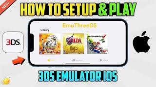 NEW EmuThreeDS - SetupBest SettingsGameplay  3DS Emulator For iOS