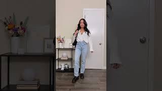 How to style Abercrombie 90s Straight Leg Jeans 