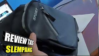 review tas selempang bagus buat berbisnis nyimpen uang enak di bawa kemana mana