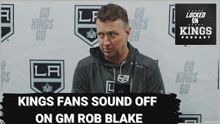 Kings fans sound off on Rob Blake