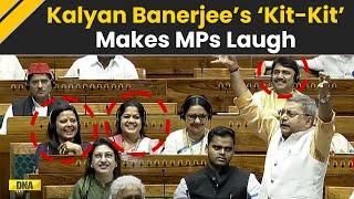 ‘Kit-Kit...’ TMC MP Kalyan Banerjees Jibe Makes MPs Laugh  Parliament Session 2024