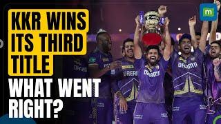 Kolkata Knight Riders Wins The IPL 2024  KKR Vs SRH Final Match Report