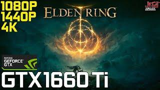 Elden Ring FPS Uncapped  GTX 1660 Ti  1080p 1440p 4K benchmarks