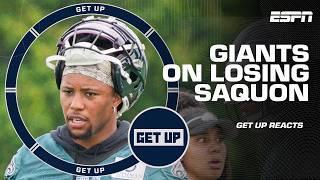 Giants staff SOUNDS OFF about losing Saquon Barkley on Hard Knocks   Get Up