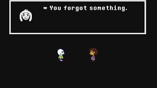 Undertale Trying to murder Asriel.