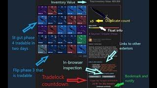 OUTDATED CSGO Trader - Steam Trading Enhancer Extension - Feature Showcase