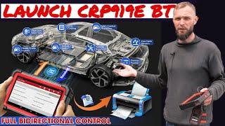 LAUNCH CRP919E BT в реальных условиях диагностика и сервисные функции