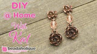 How to Make the Autumn Succulent Earrings