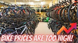 ARE BIKE PRICES THE REASON FOR THE BICYCLE INDUSTRY FAILING??