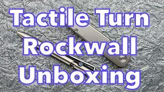 Tactile Turn Rockwall Unboxing and First Impressions