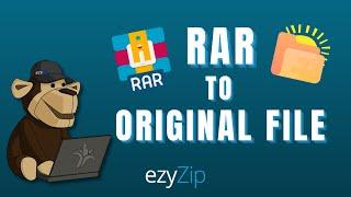 How to Convert RAR to Original File Easy & Free