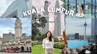 4 Days in Kuala Lumpur Vlog  KL Tower Alor Street Dataran Merdeka