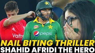 Shahid Afridi The HERO  Nail Biting Thriller  Pakistan vs England  PCB  MA2A