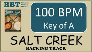 Salt Creek - bluegrass backing track