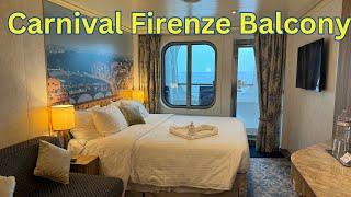 Tour the Carnival Firenze Cove Balcony Deck 2