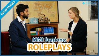 Medical School Interview MMI - The ROLEPLAY Station