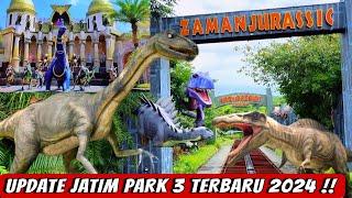 JATIM PARK 3‼️ DINO PARK TERBARU 2024 DAN MILENIAL GLOW GARDEN  WISATA PALING POPULER DI MALANG‼️