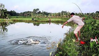 অল্প টাকার টিকেটে মাছ ধরতে গিয়ে অবাক  Fishing Videos