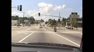 1980s Drive Through Downtown Dover New Hampshire unsure of exact date