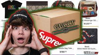 INSANE $1000 Online Hypebeast Mystery Box GUCCI Supreme Off White HypeDrop