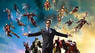 All Ironman suit-ups 2008-2019 in 4K