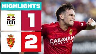 FC CARTAGENA 1 - 2 REAL ZARAGOZA  HIGHLIGHTS LALIGA HYPERMOTION