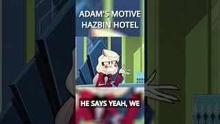 Adam’s Motive Hazbin Hotel #shorts #hazbinhotel #shows