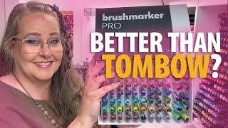 Should You Ditch Your Tombows? Karin Brushmarker Pro Review