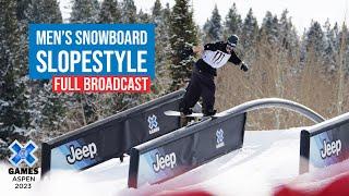 Jeep Men’s Snowboard Slopestyle FULL COMPETITION  X Games Aspen 2023