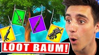 Die  *NUR BAUM LOOT* Challenge in Fortnite