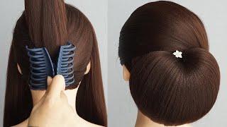 Low Bun Hairstyle With Claw Clip  Beautiful And Easy Hairstyle For Ladies