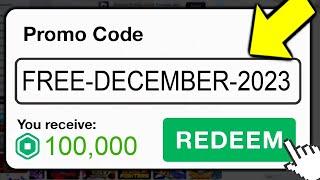 This *SECRET* Promo Code Gives FREE ROBUX Roblox December 2023