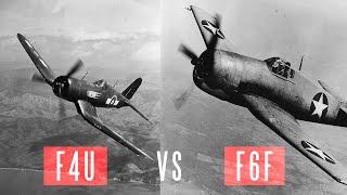 F4U Corsair vs F6F Hellcat  Which was the better fighter?