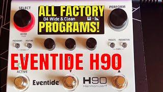 Eventide H90 all factory programs No Talking