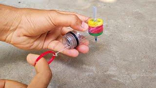 How to make high speed beyblade with launcher  Spinning top