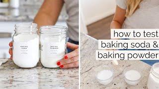 How To Test Baking Powder & Baking Soda